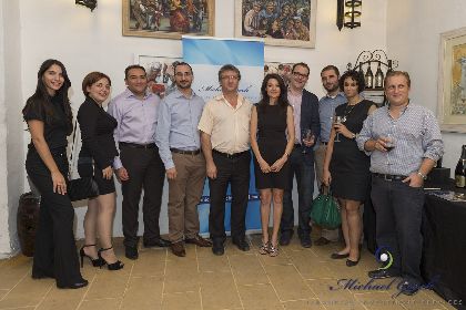 Michael Grech & Staff at the Marsovin Wine Cellars